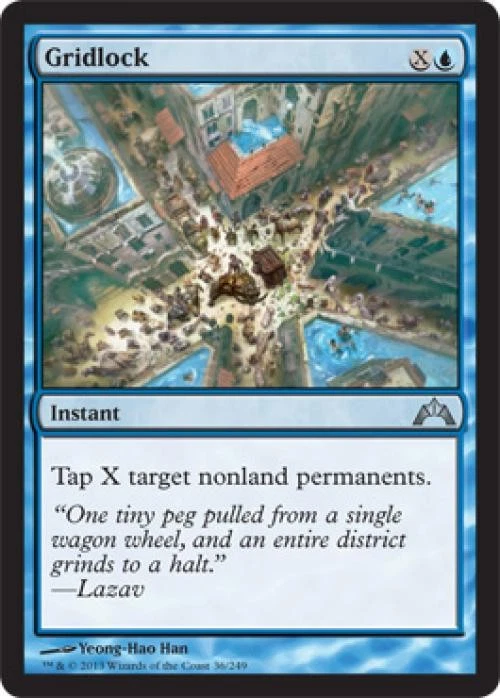 Gridlock -Foil Light Play MTG Gatecrash - Image 1 of 1
