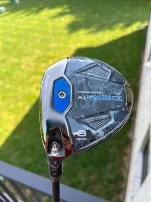 Callaway Ai Smoke Max 3-Wood 15° Tensei AV Blue 65 Regular Flex Lefty 43″ NICE - Image 1 of 4
