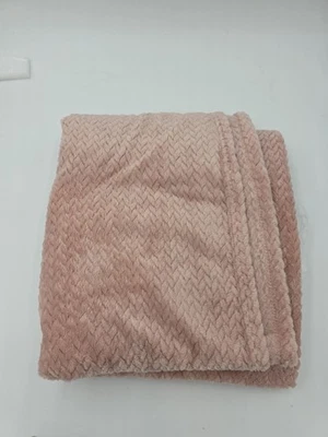 NEWCOSPLAY Manta Súper Suave Rosa Polvoriento Franela Premium Vellón Talla 50x60 Foto 1 de 4
