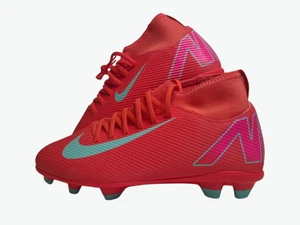 Botines de fútbol para jóvenes Nike ZM Jr Superfly 10 Club FG MG talla 2 años rojos FQ8318-800 - Imagen 1 de 8