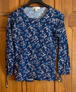 Women's Michael Kors Long Sleeve Blouse Tag Size L - Picture 1 of 5