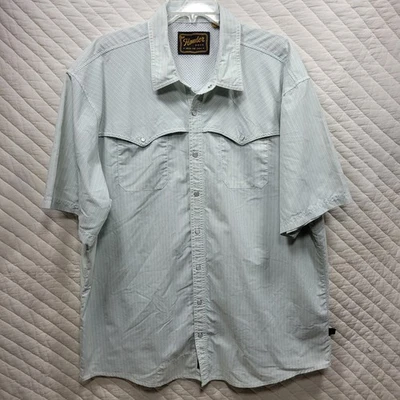 Howler Brothers Pearl Snap Button Up Western Cowboy Ranch Outdoor Striped XXL - Image 1 of 4