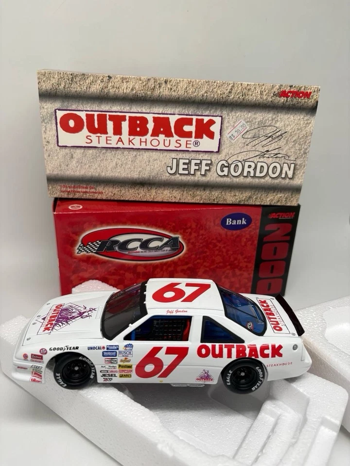 Pontiac Action 1990 Jeff Gordon #67 Outback Steakhouse 1:24 diecast Foto 1 de 4