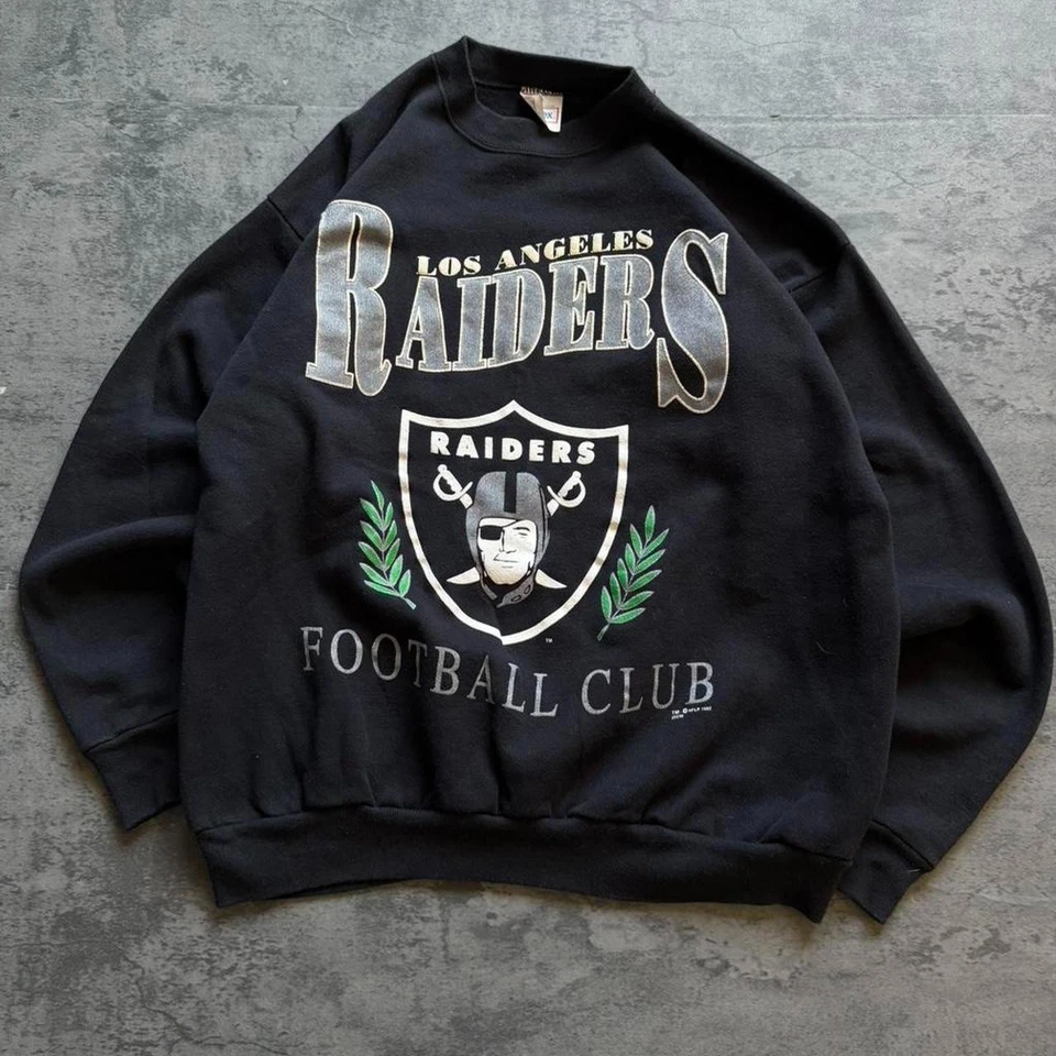 Sudadera vintage años 90 Los Angeles Raiders club de fútbol VK04943 Foto 1 de 1