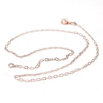 100% Pure Copper Box Cut designer Link Chain Necklace Jewelry All Size Foto 1 de 3