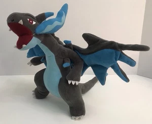 Pokemon Center Original Mega Black Charizard Plüschtier Stofftier Puppe - Bild 1 von 9