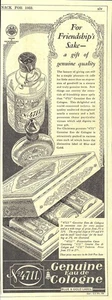 Original 1933 Advert '4711' Eau de Colgne Perfume Vintage Art Deco Era Print Ad - Picture 1 of 1