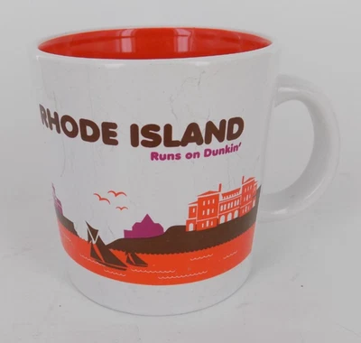 Dunkin Donuts Rhode Island 14oz Coffee Mug Destination Cup 2013! FREE SHIPPING! - Image 1 of 4