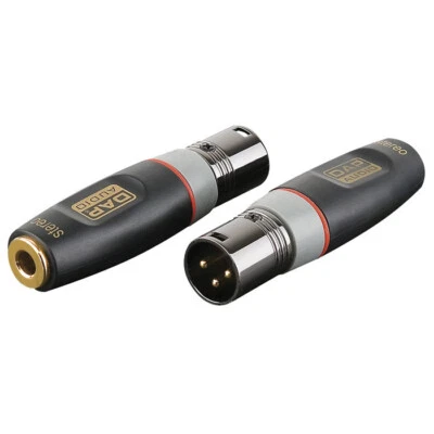 DAP Audio XGA 35 - Adapter XLR 3-Pol male auf Klinke 6,35mm Stereo female - Bild 1 von 4