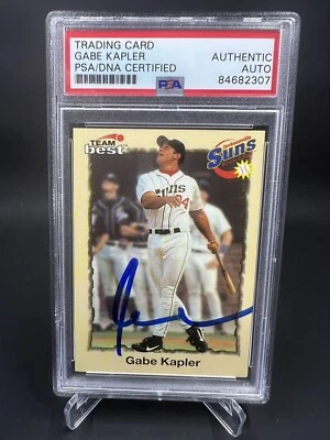 Gabe Kapler Signed 1998 Team Best IP Auto PSA/DNA San Francisco Giants - Image 1 of 2