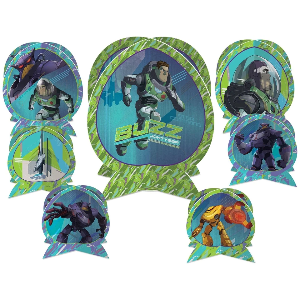 BUZZ LIGHTYEAR THE MOVIE TABLE DECORATING KIT (1 kit)~Birthday Party Decoration - Image 1 of 1