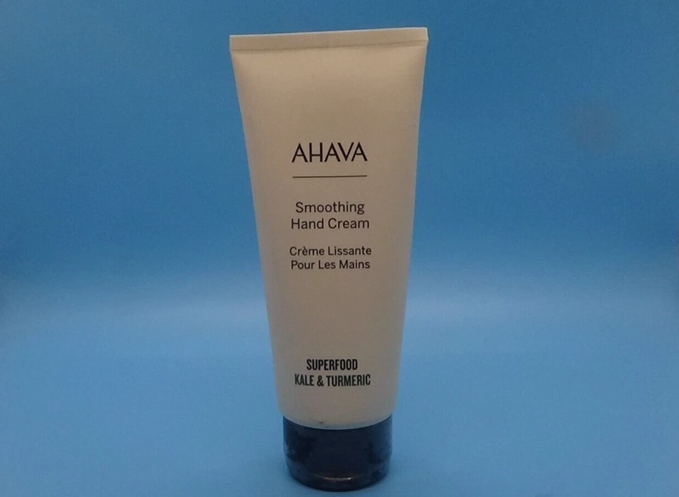 Crema de manos suavizante AHAVA superalimento col rizada y cúrcuma 3,4 oz - sellada Foto 1 de 1