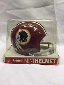 JACK PARDEE #32 SIGNED MINI HELMET WASHINGTON REDSKINS NFL Riddell Throwback - Picture 1 of 7