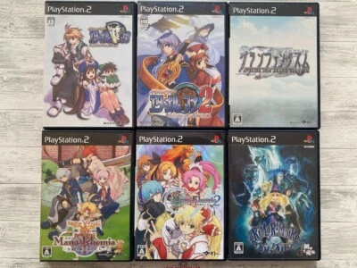 SONY PS2 Eternal Mana 1 2 & Grand Fantasm & Mana Khemia 1 2 & Grim Grimoire set - Image 1 of 4