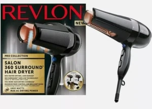 Revlon Pro Collection Salon 360 Surround AC Hair Dryer, 1800 W RRP £89.99 - Picture 1 of 4