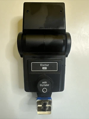 Vivitar 283 Electronic Flash w/ Auto Thyristor Equip. Untested - Image 1 of 4