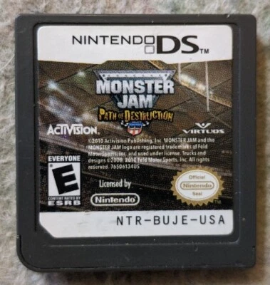 Monster Jam: Path of Destruction [Nintendo DS - NTR-BUJE-USA] Foto 1 de 2