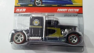 Hot Wheels Serie Classica 5 Inseguimento Convoy Personalizzato Nero - Foto 1 di 3