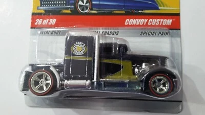 Hot Wheels Serie Classica 5 Inseguimento Convoy Personalizzato Nero - Immagine 1 di 3