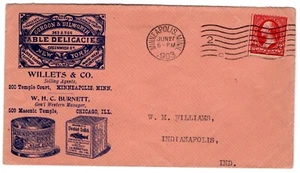 1903 Minneapolis MN Gordon & Dilworth Werbung Konserven usw. - Bild 1 von 2