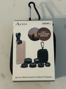 Kit objectif caméra téléphone portable 6 en 1 pour téléphone portable Android universel à clipser - Photo 1 sur 2