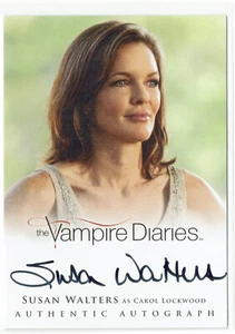 Vampire Diaries Season 2 Autograph Auto Card A20 Susan Walters as Carol Lockwood - Picture 1 of 1
