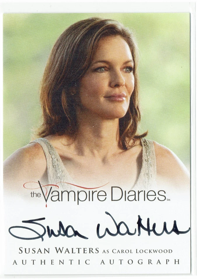 Vampire Diaries Season 2 Autograph Auto Card A20 Susan Walters as Carol Lockwood - Image 1 of 1