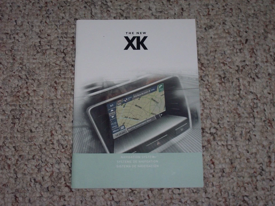 Jaguar XK XKR 2006 cupé convertible sistema de navegación supercargador manual del propietario Foto 1 de 1