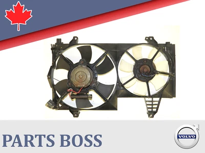 Ventilador doble de refrigeración del motor Volvo S40 V40 2000-2004 OEM refrigeración auxiliar ventilador doble Foto 1 de 4