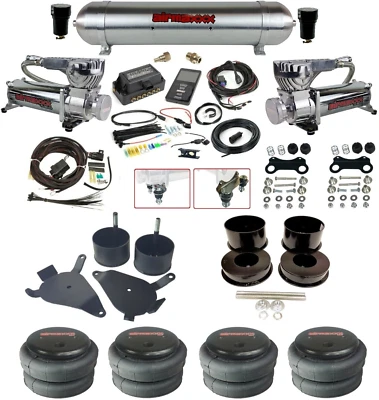 3/8" Air Lift 3P w/Chrome 580 Air Ride Kit Fits 1982–1988 G-Body/El Camino - Image 1 of 4