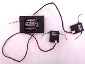 Receptor JR Dsm2 RD1221 2,4 GHz + 2 receptores satélite EA101 Jr buen estado - Imagen 1 de 4
