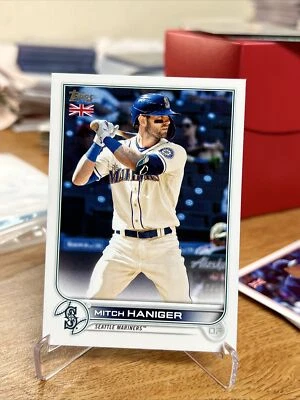 2022 Topps UK Edition Mitch Haniger #104 Seattle Mariners Baseball Card - Image 1 of 2