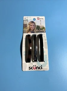 Scunci Metal Barrettes, 3 pk - Picture 1 of 4