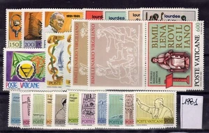 1981 Vaticano annata completa - Imagen 1 de 1