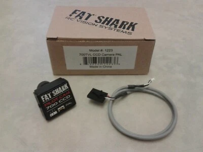 Fatshark CCD 700TVL FPV Camera PAL / RC Plane Glider Quadcopter Drone Wing 3 - Image 1 of 4