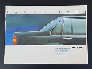 VOLVO Gamme 1991 Brochure dépliant officiel en français 15 Pages Format A4 - Foto 1 di 5