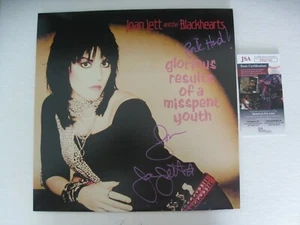 Joan Jett Autographed Glorious Results of a Misspent Youth Vinyl JSA #PP02785 - Picture 1 of 1