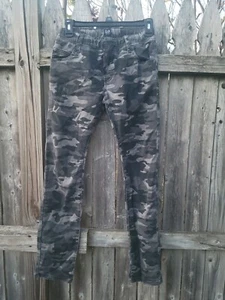 Gap Boy's Xl Gray Camouflage Jeans - Picture 1 of 3