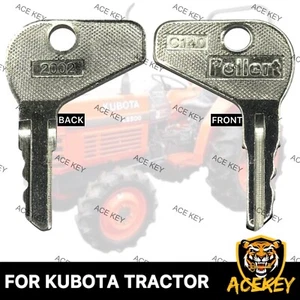 KUBOTA Tractor L Series Key H32412 Part No 35260-31852 - Bild 1 von 3