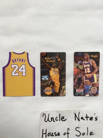 Kobe Bryant/Magic Johnson Los Angeles Lakers Exclusive Giveaway Magnet Pack Cover