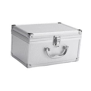 Toolbox Storage Box Carrying Case with Handle Strong Metal Equipment Box - Bild 1 von 7