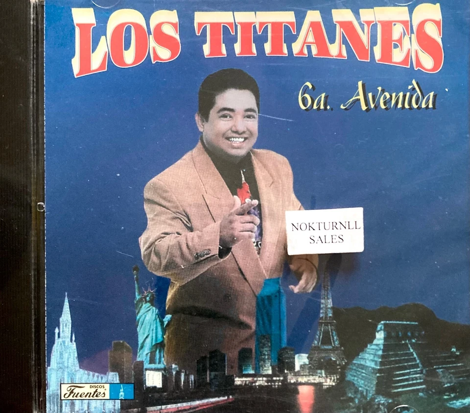Los Titanes 6a Sexta Avenida CD Vedisco Disco Fuentes 1994 Salsa Romantica
