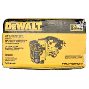 DEWALT DCS350B 20V MAX Cortador de varilla roscado inalámbrico 20 VOLTIOS SOLO HERRAMIENTA - Imagen 1 de 4
