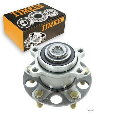 Conjunto de cojinete de rueda y buje trasero Timken para Honda Accord Hybrid 2005-2007 tracción delantera Foto 1 de 4