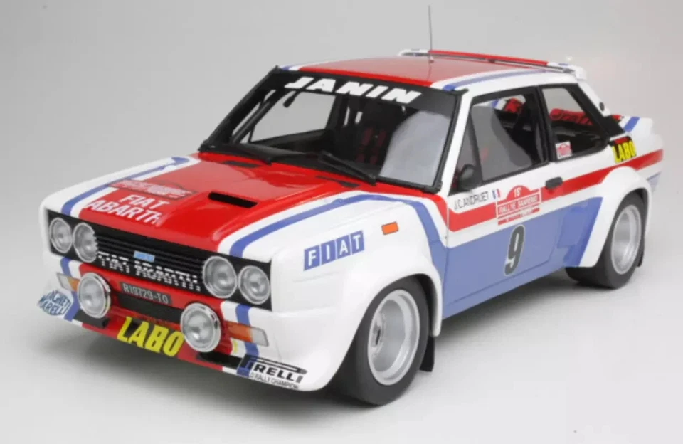 1/18 FIAT 131 ABARTH GR.4 SANREMO RALLY 1977 FIAT FRANCE ANDRUET KYOSHO 08375A - Immagine 1 di 1