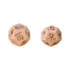 D12 Polyhedral Dice Entertainment Toys Wood for Card Game Role Playing Game