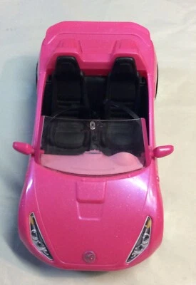Vehículo convertible Mattel Barbie 2016 rosa brillante glamoroso Foto 1 de 4