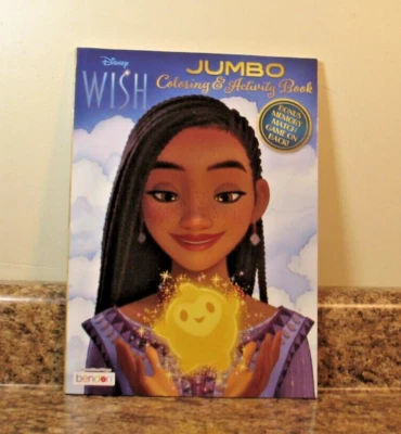 Disney Wish Coloring & Activity Book NEW Foto 1 de 4