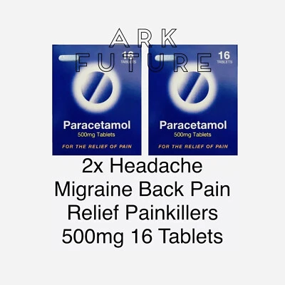 ASPAR 2x Headache Migraine Back Pain Relief Painkillers 500mg (32)(MAX 1 PER ORDER)