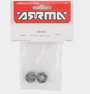 NEW Arrma Kraton/Outcast 4S 17mm Metal Wheel Hex (2) - AR310910 - Picture 1 of 1